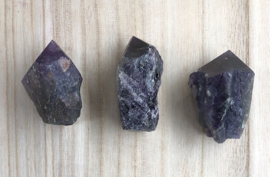 Punta Amatista chevron semipulida